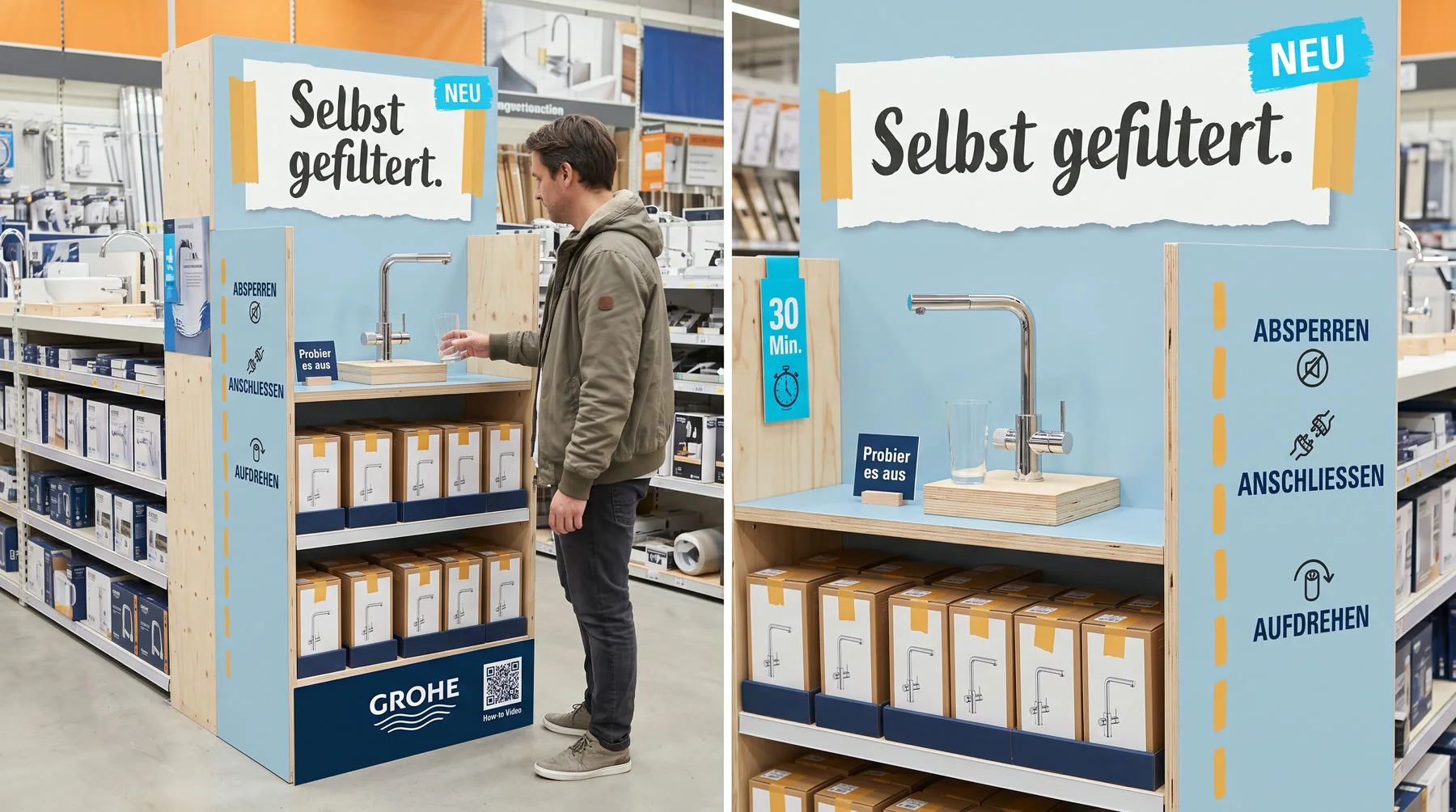 QuickFix retail display